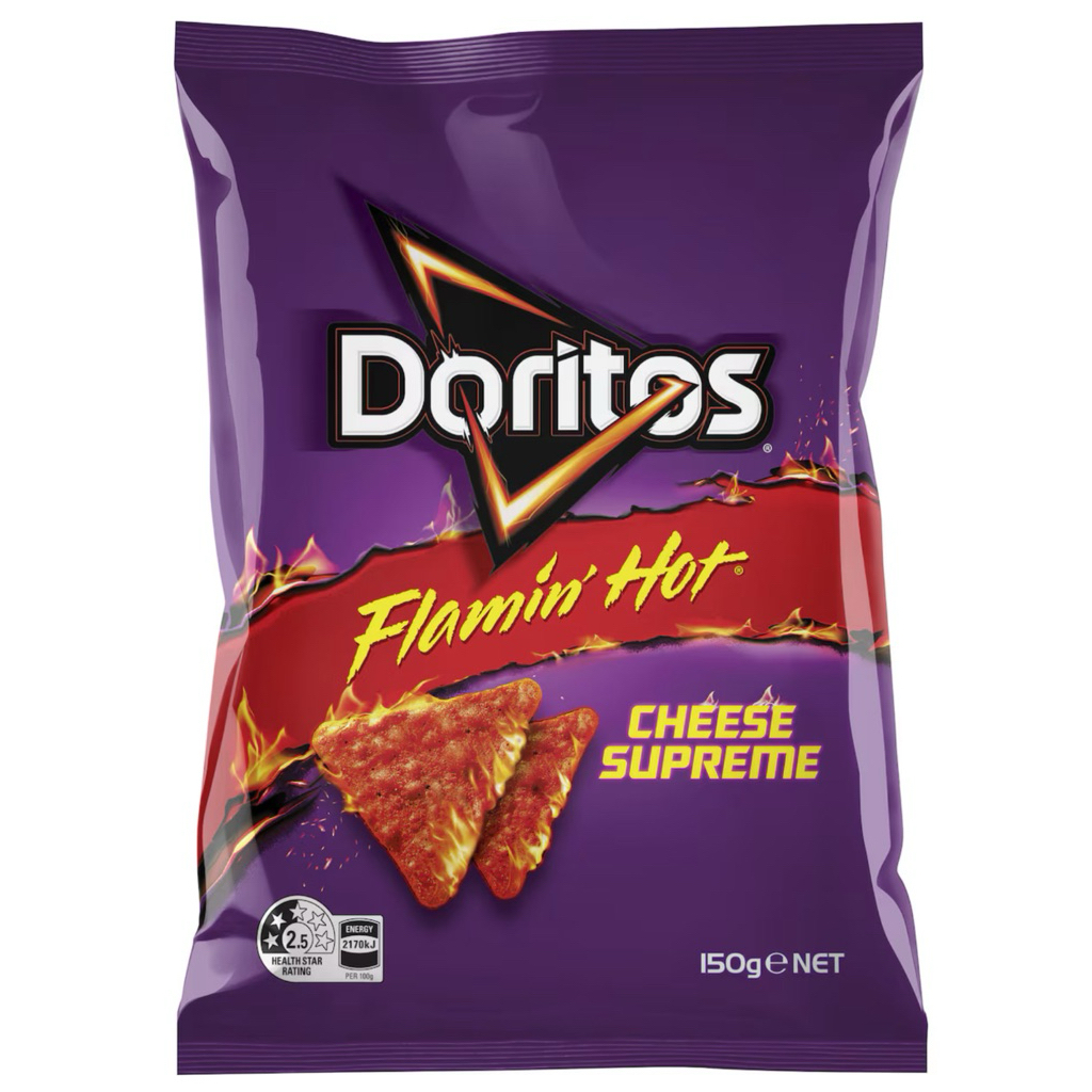 

Doritos Corn Chips Cheese Supreme 150g