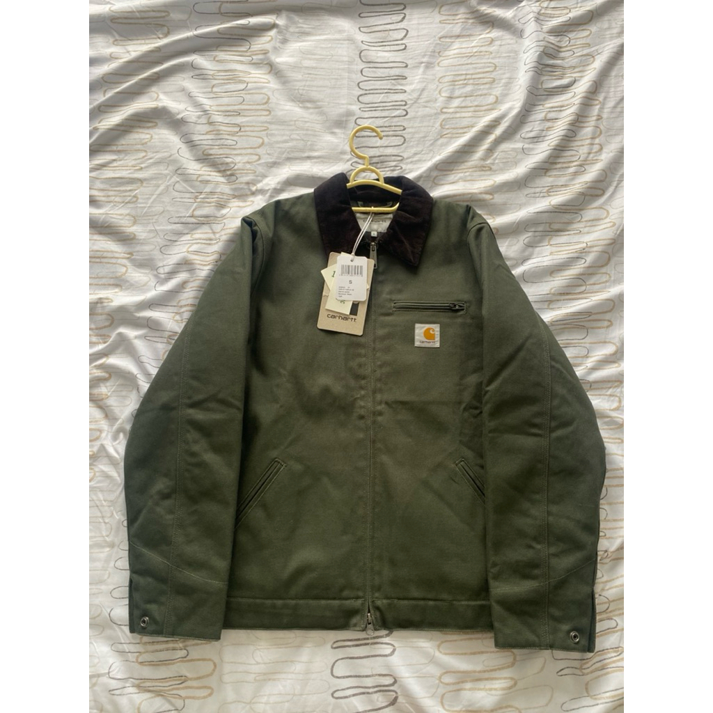 Carhartt WIP detroit jacket boxwood green