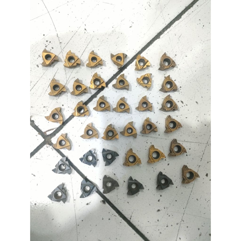insert drat luar er16 buat bikin ulir