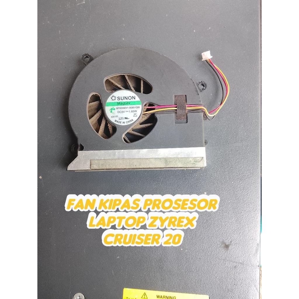 Fan kipas prosesor laptop Zyrex Cruiser 20