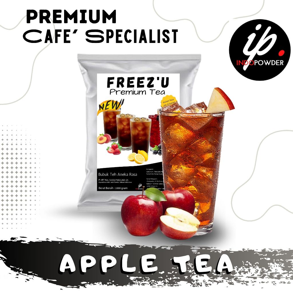 

Indopowder - Bubuk Minuman PREMIUM APPLE TEA 1Kg Untuk Cafe, Waralaba, Resto &Usaha Minuman Kekinian