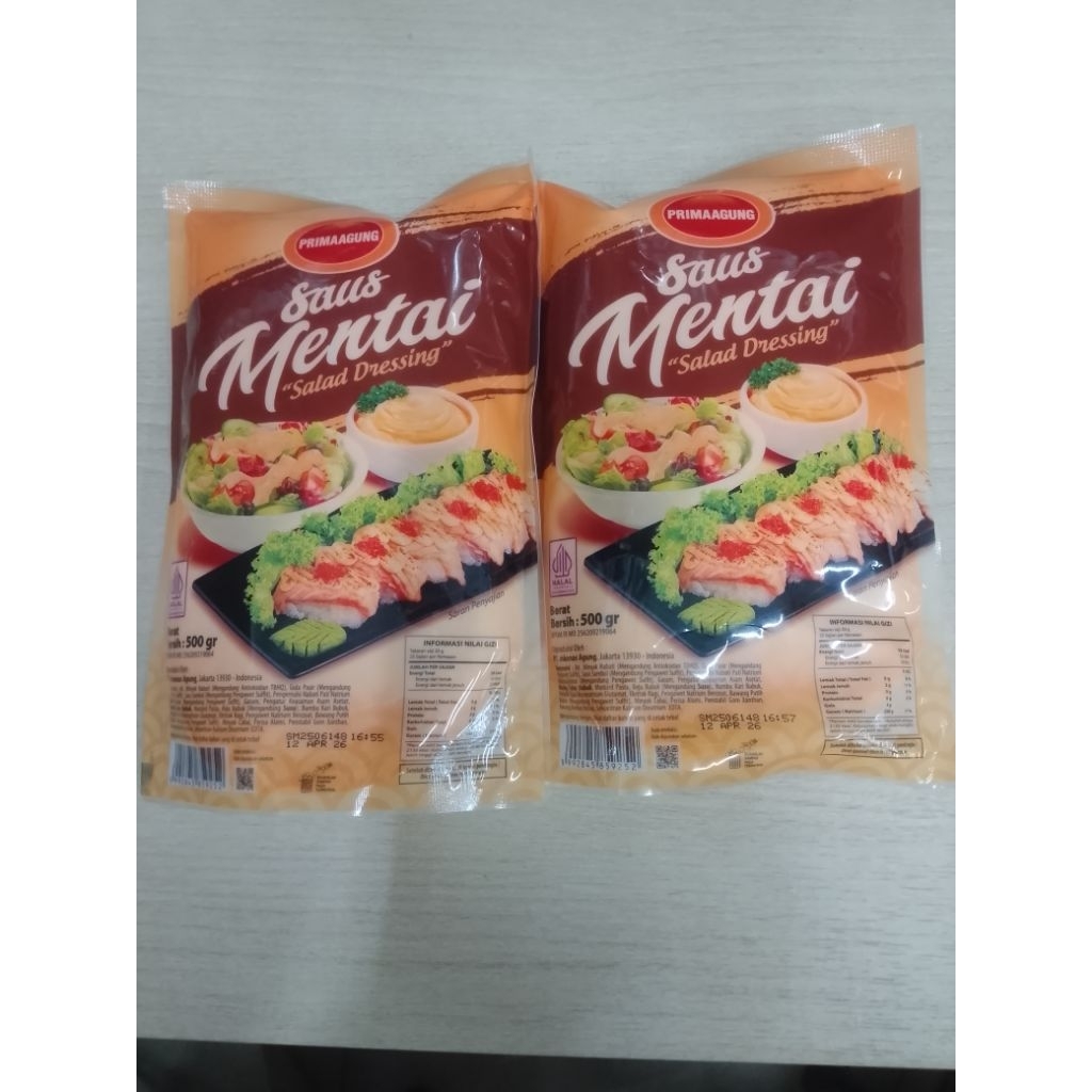 PRIMA AGUNG SAUS MENTAI 500GRAM / SAUS MENTAI PRIMA AGUNG 500GRAM