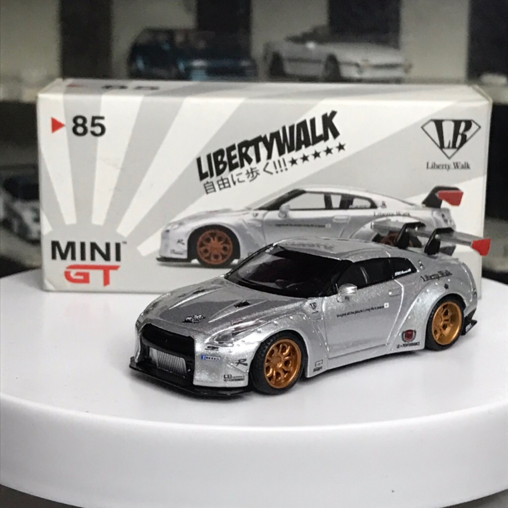 Mini Gt Nissan Gtr35 Lbwk Magic Pearl