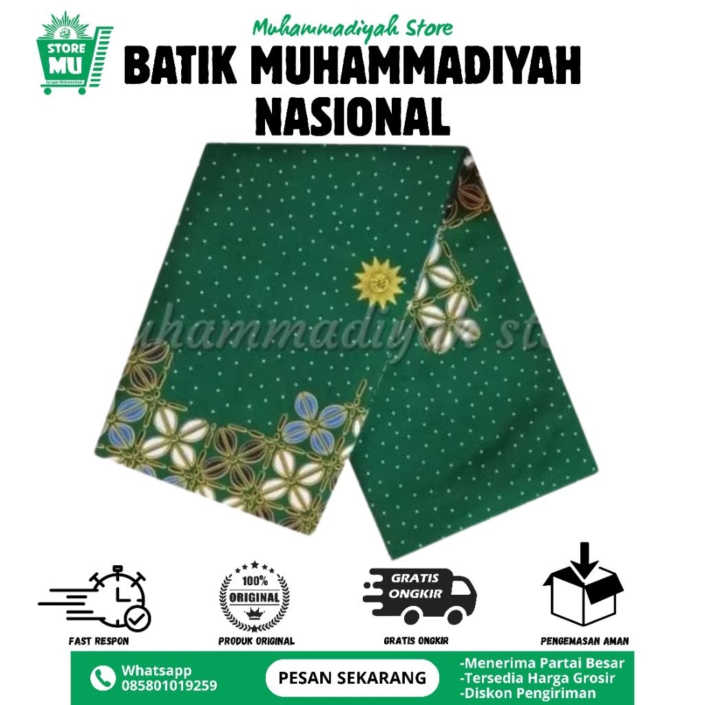 Kain Batik Muhammadiyah Nasional