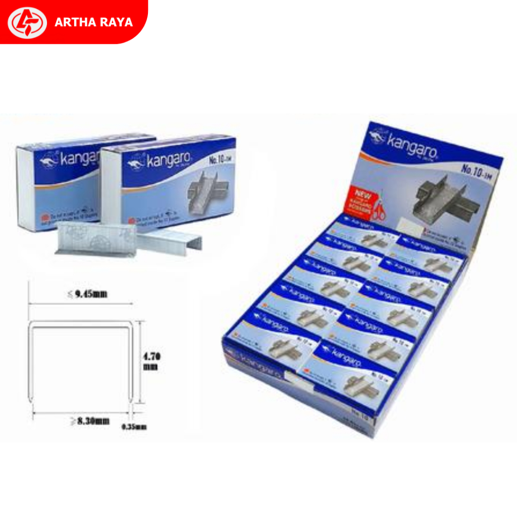 

Isi Necis / Isi Steples Kangaro NO.10 1 BOX BESAR isi [20 PCS]