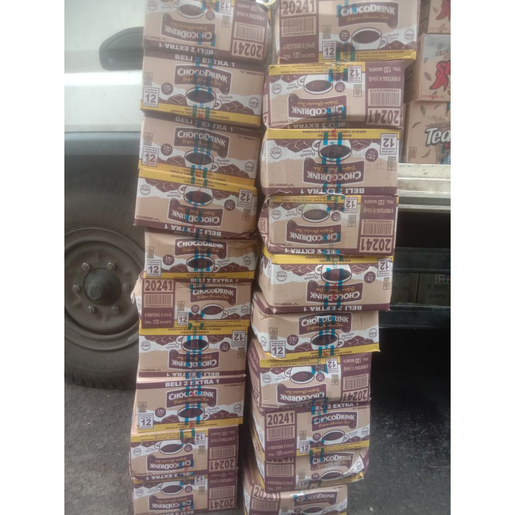 

Chocodrink Kemasan Baru 1 dus isi 120 Sachet