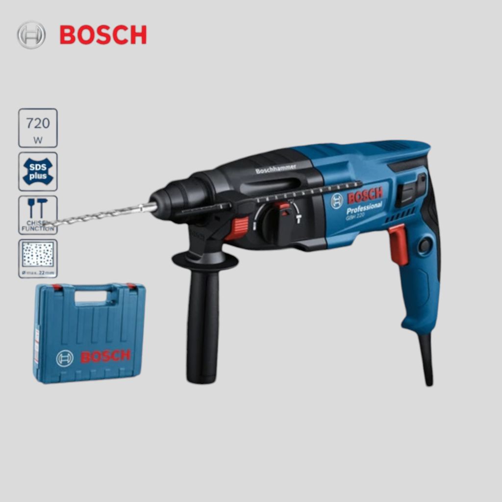 Bosch GBH 2 20 Rotary Hammer Bosch GBH 220 Bor Beton Bor Bobok Hammer Drill