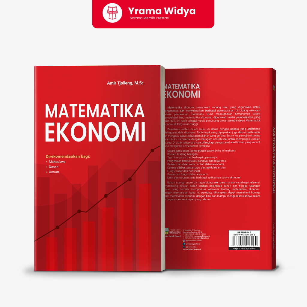 Yrama Widya - Buku Matematika Ekonomi | Buku Referensi Kuliah