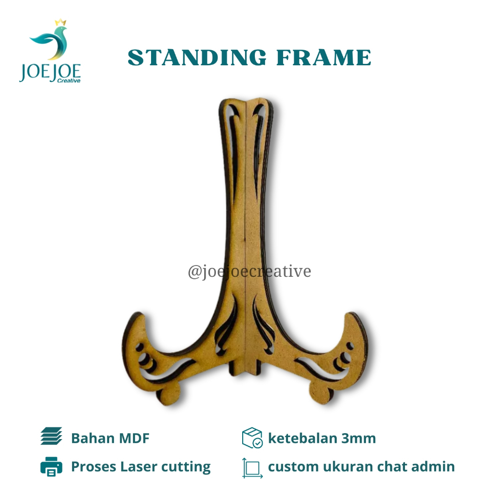 

Easel Mdf | Penyangga stand | Standing frame | Standing Frame | Foto | Pigura | dudukan bingkai leter L