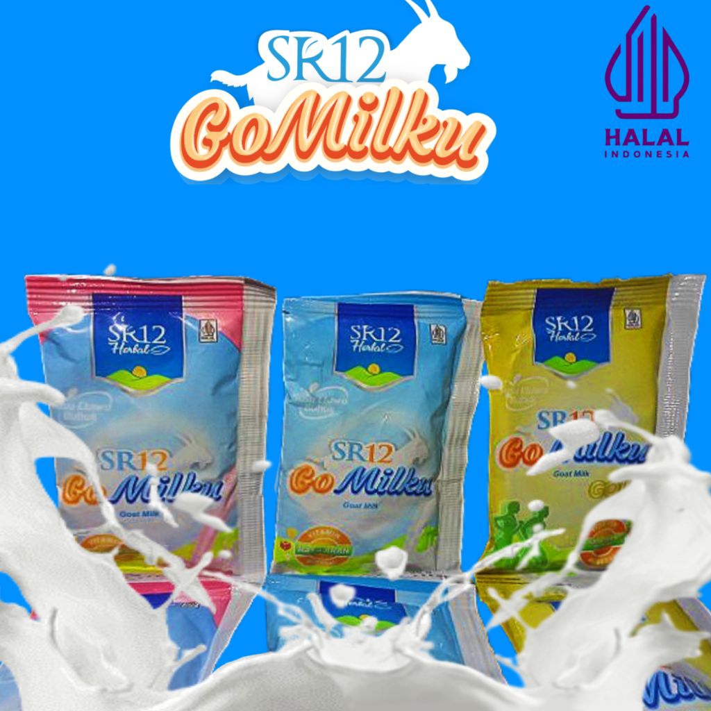 

Susu Kambing SR12 GO MILKU Bubuk Halal