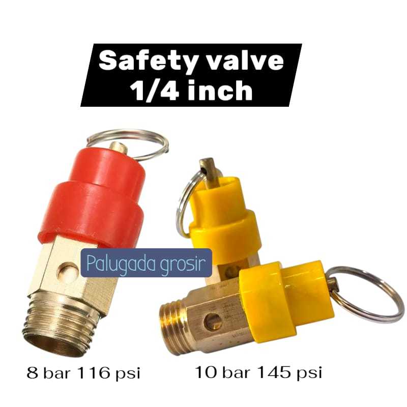 Safety Valve 1/4" Safety Valve Kompresor