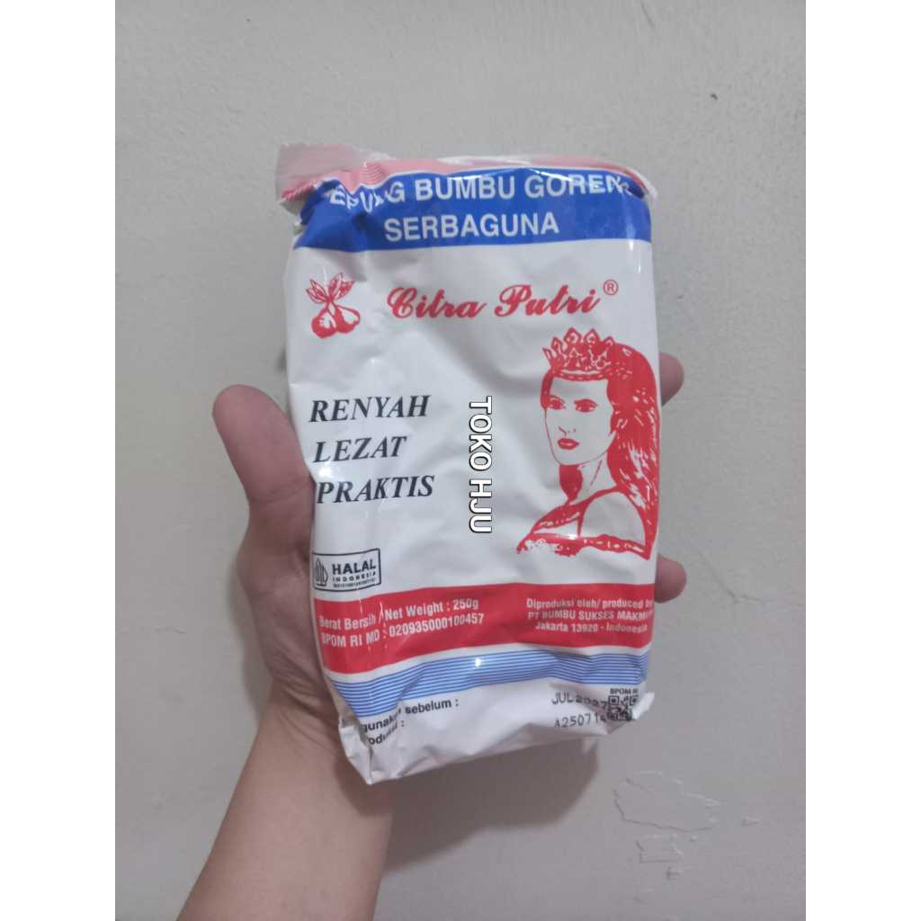 

Tepung Putri Tepung Bumbu Goreng Serbaguna 250gr