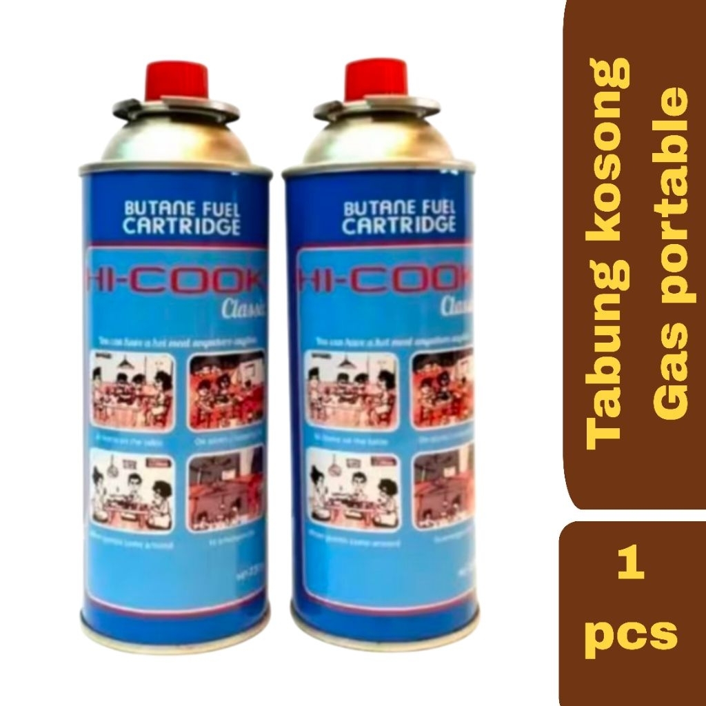 Tabung kosong Gas portable Hi cook