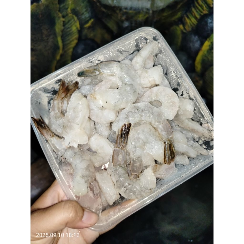 

UDANG KUPAS 500GRAM SUDAH BERSIH