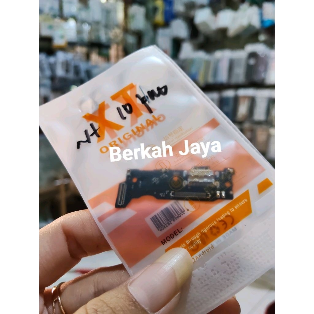 FLEXIBLE ORI + IC XIAOMI REDMI NOTE 10 PRO 4G CONECTOR CAS + MIC