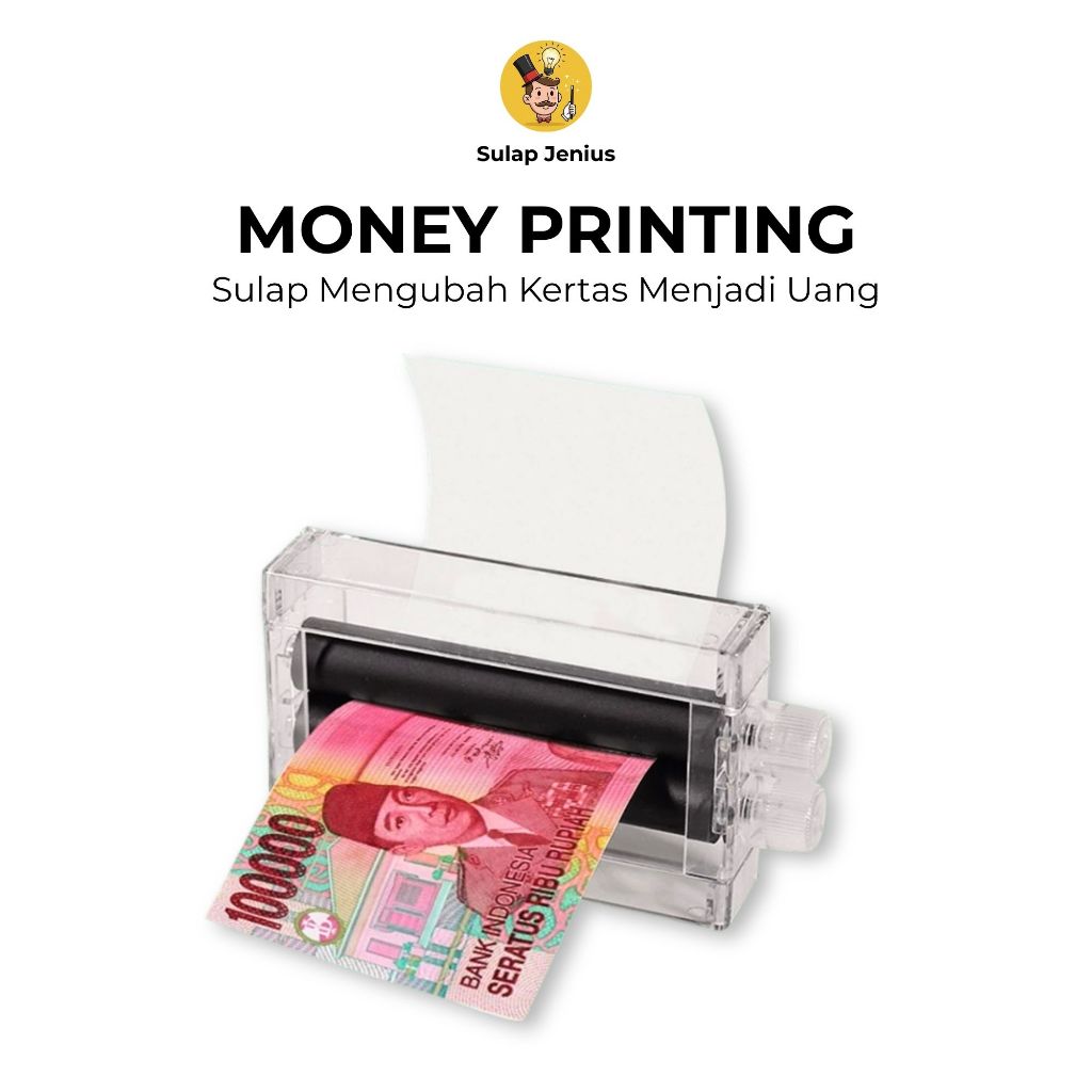 Alat Sulap Money Printing Sulap mencetak uang Alat Sulap Anak Anak Prank