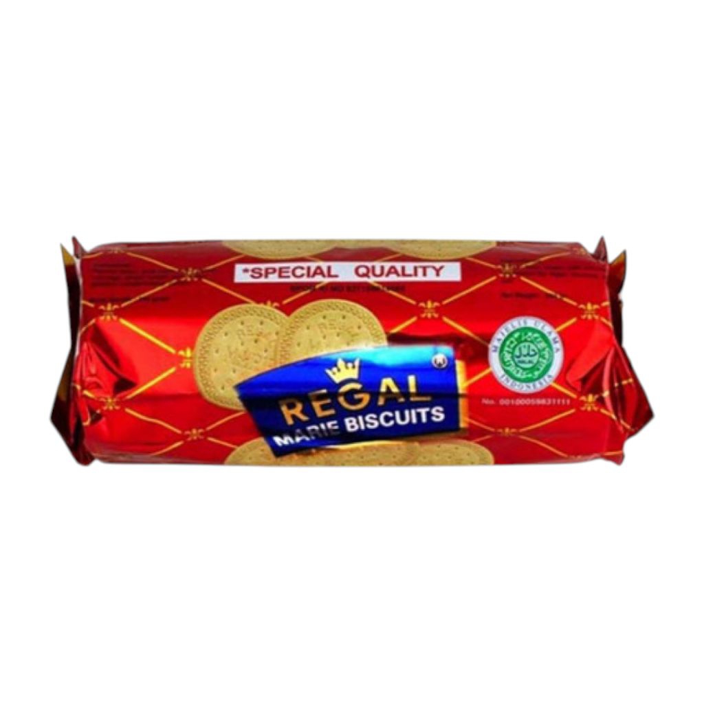 

Regal Biskuit Marie 230g – Biskuit Legendaris Favorit Semua Generasi!