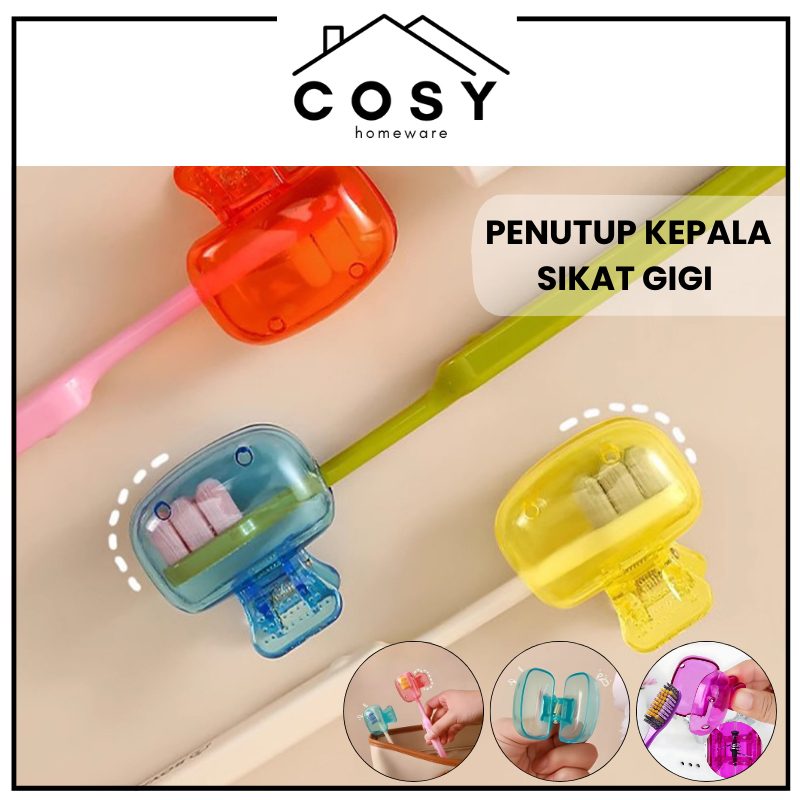 COSY Tutup Sikat Gigi Penutup Kepala Gosok Gigi Travel Portable Toothbrush Head Protective / Penutup
