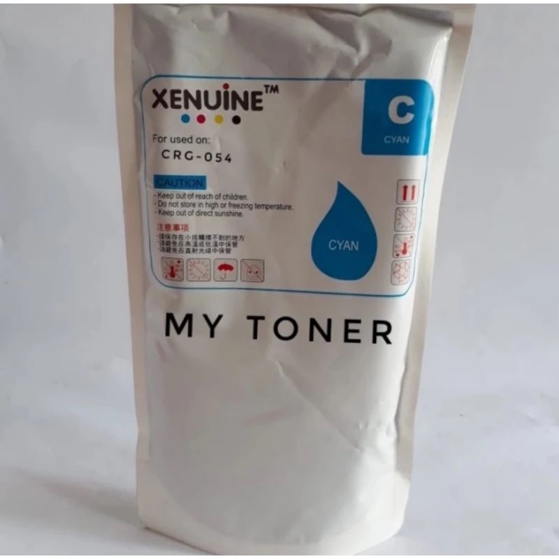 Serbuk Toner crg-054 / crg 054 / MF643cdw / MF642cdw / MF644cdw / Cyan