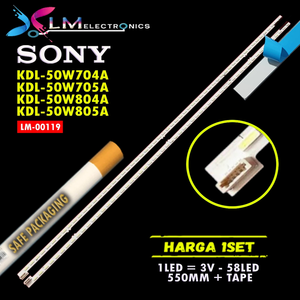 BACKLIGHT SONY KDL-50W704A KDL50W705A  KDL50W704A KDL50W705A 50W704A 50W705A 50 IN INCH