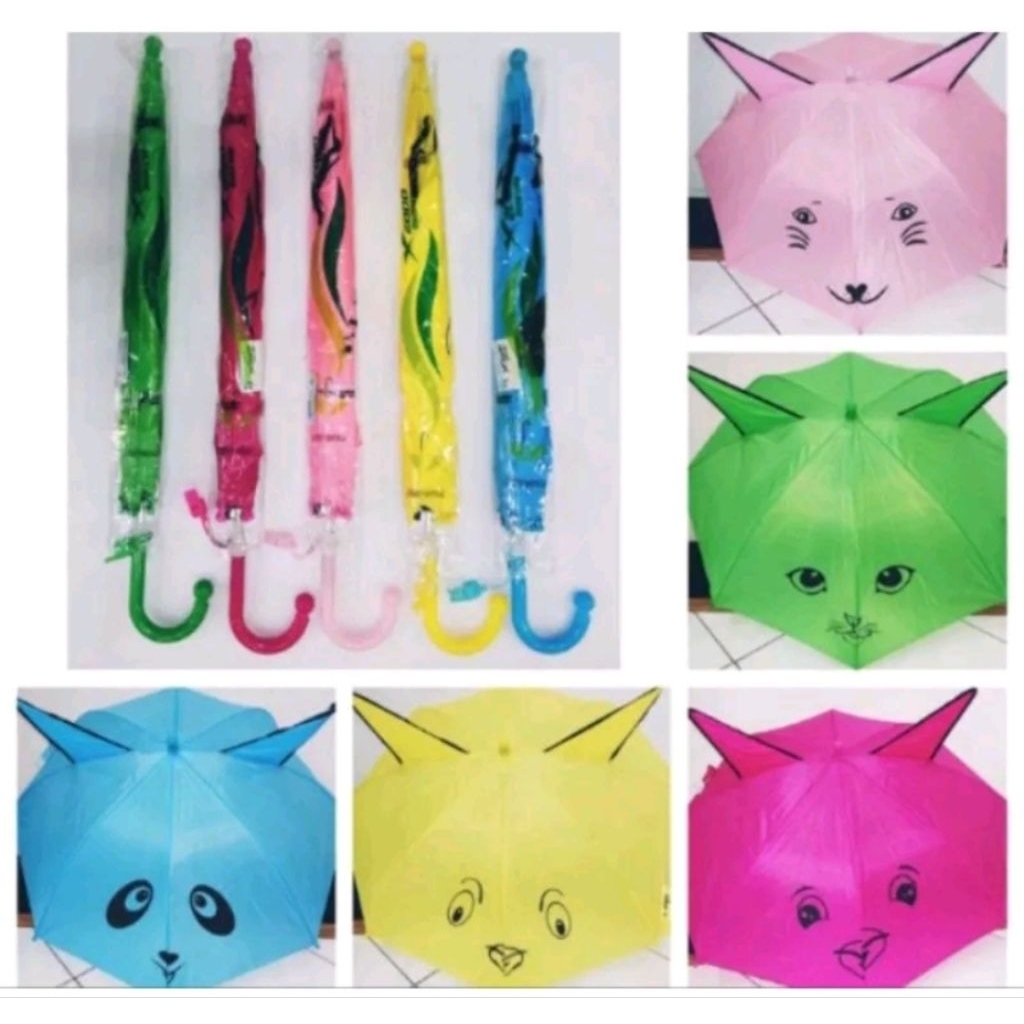 payung anak / payung anak tanduk / payung anak sd / payung anak tanggung / payung anak karakter payu