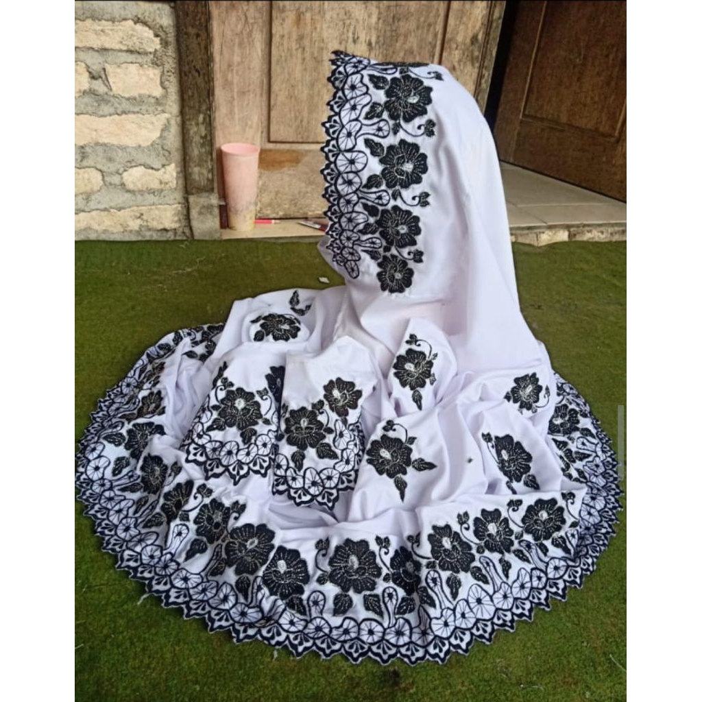 mukenah bordil okeran wanita mukenah bordil okeran