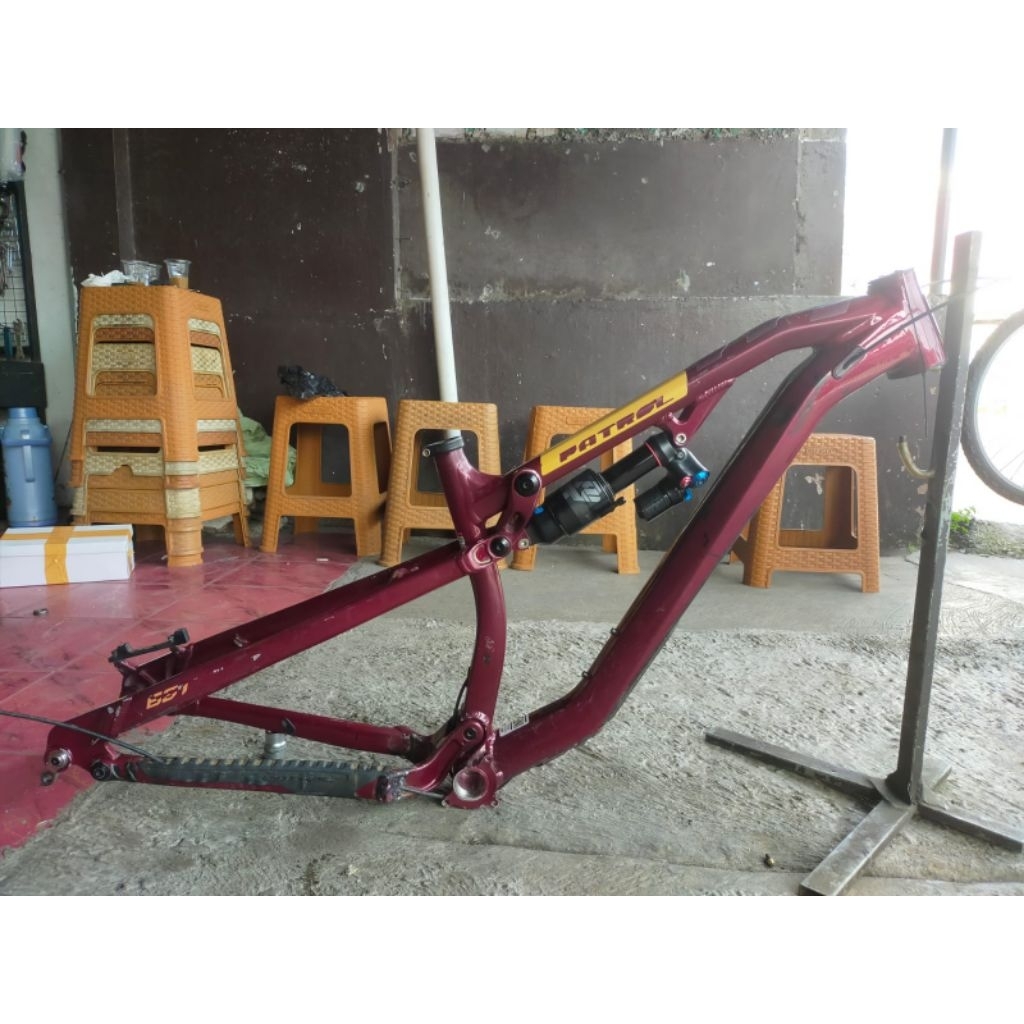 Frame Patrol 691 Evo Frame Sepeda MTB Enduro
