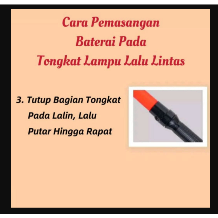 AL LAMPU Lalu Lintas Lalin Tongkat Parkir Polisi