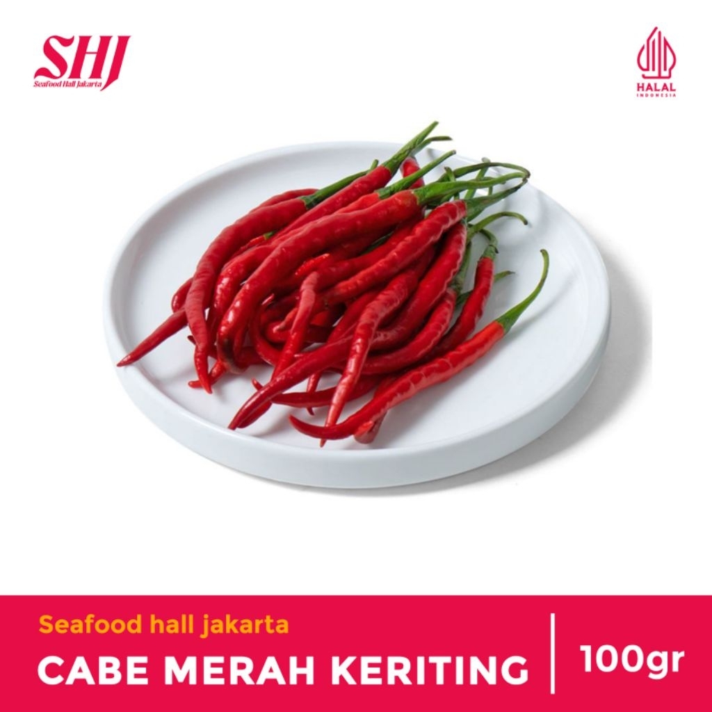 

Cabe Merah Keriting Bersih Siap Masak 100gr