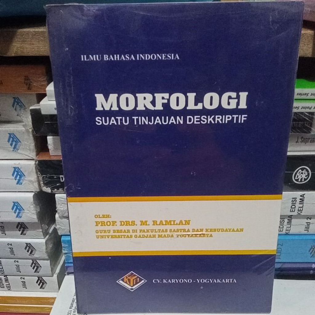 ilmu bahasa Indonesia morfologi suatu tinjauan deskriptif