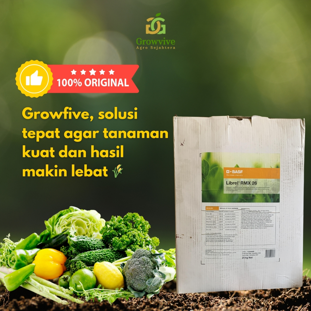 Pupuk Mikro Librel RMX 1 Sak (25 Kg)