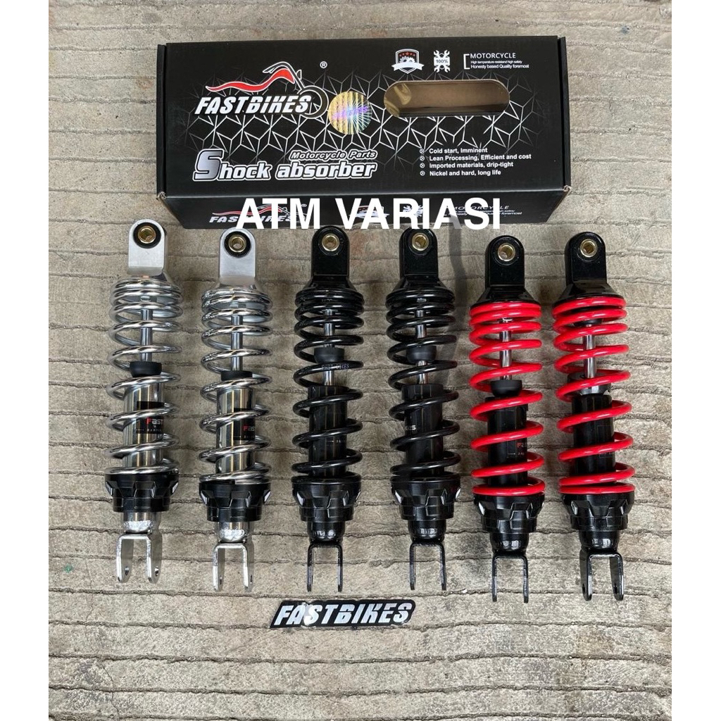 SHOCKBREAKER SHOCK FASTBIKES MODEL YSS UK340/320/280 BELAKANG MOTOR NMAX PCX AEROX ADV NOUVO DLL