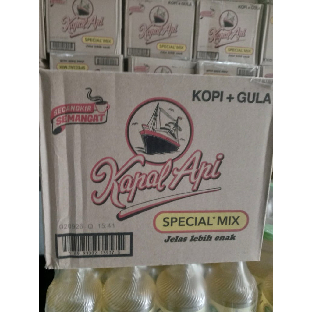 

Kopi Kapal Api Special Mix 23g Karton Dus