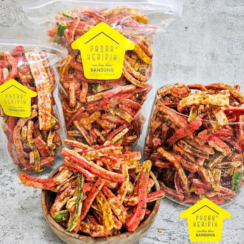 

Pasar Keripik Seblak Beton Kerupuk Pedas size Kecil