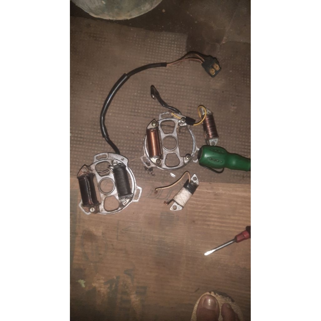 SEPULL API & LAMPU 1 SET QINGQI 50CC 2T