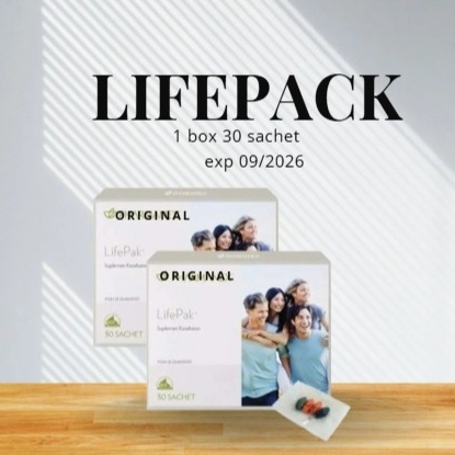 

Kesehatan life pack 30 sachet original segel