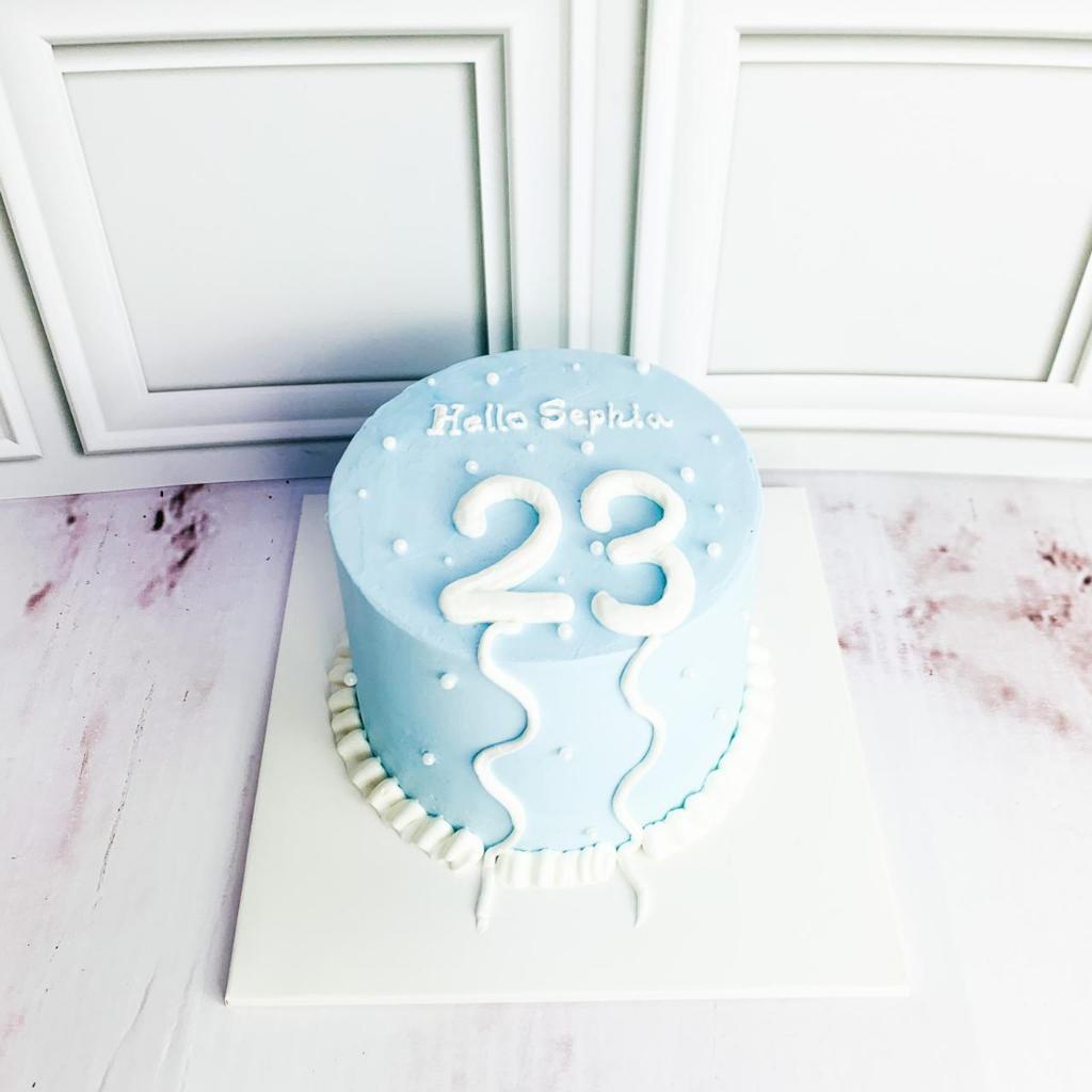 

Kue Ulang Tahun/Birthday Cake/Kue Ultah Tema Blue/Kue Tema Balon Angka/Kue Birthday Jakarta