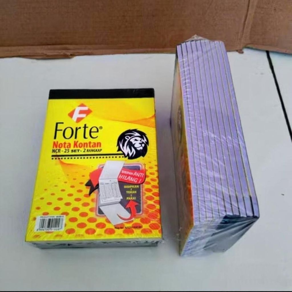 

1 Pak Nota Kontan Kecil 2 Ply Forte