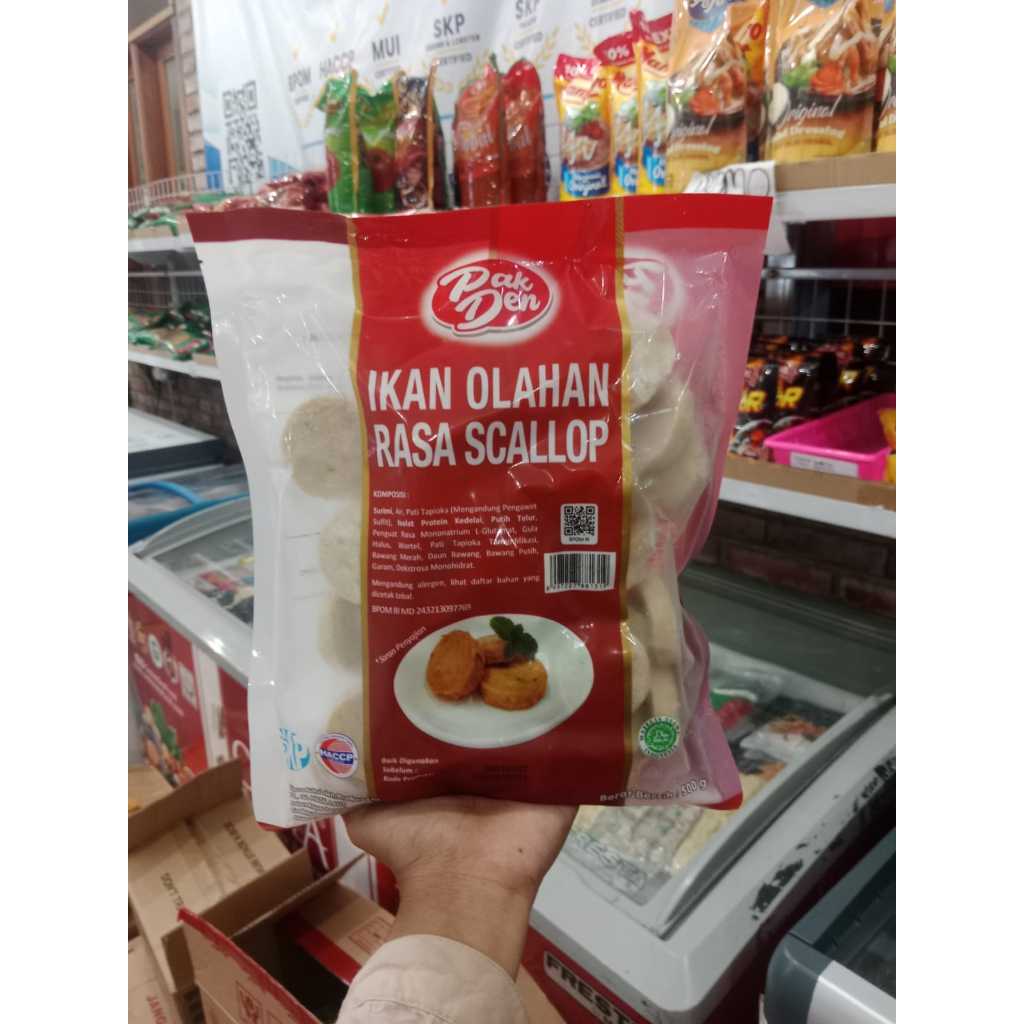 

Pak Den Scallop 500gr Frozen Food