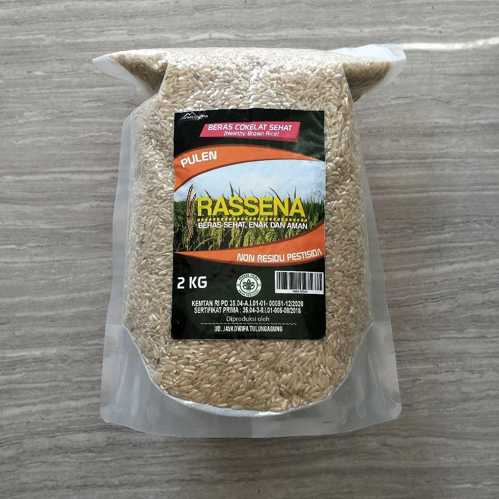 

RASSENA Beras Sehat Beras Cokelat 2kg
