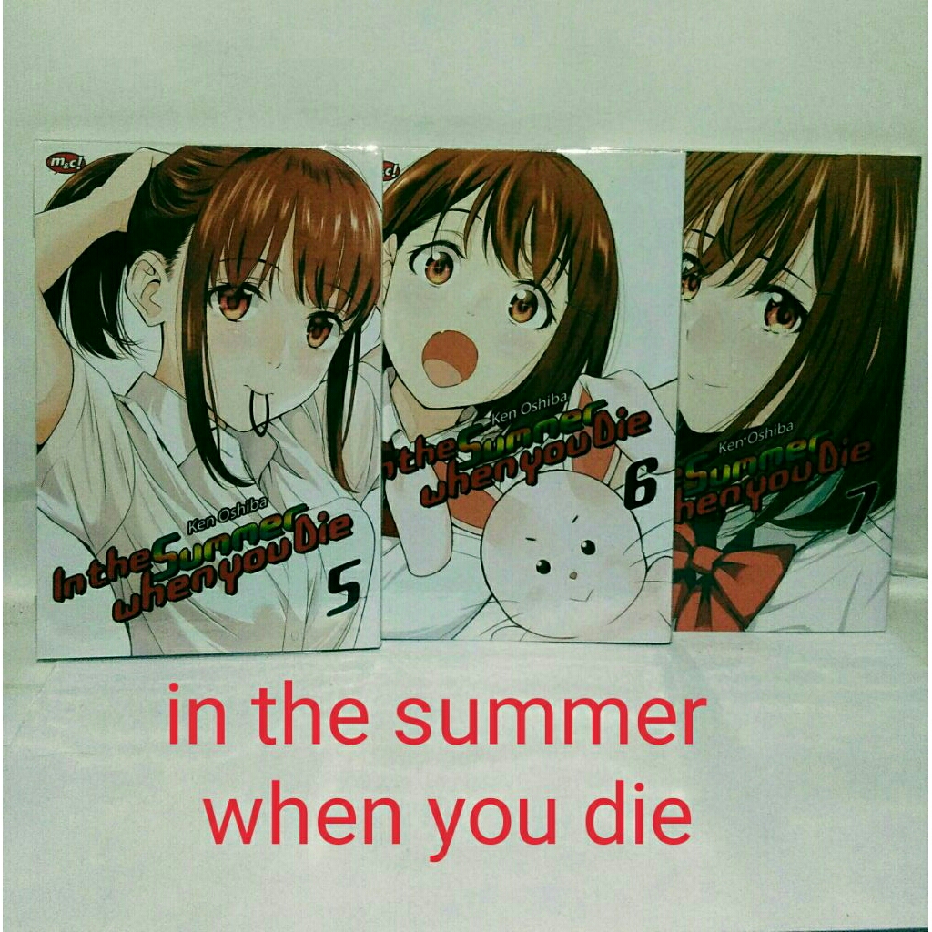 [Preloved] Komik Set : IN THE SUMMER WHEN YOU DIE, Volume : 5-7 (End)