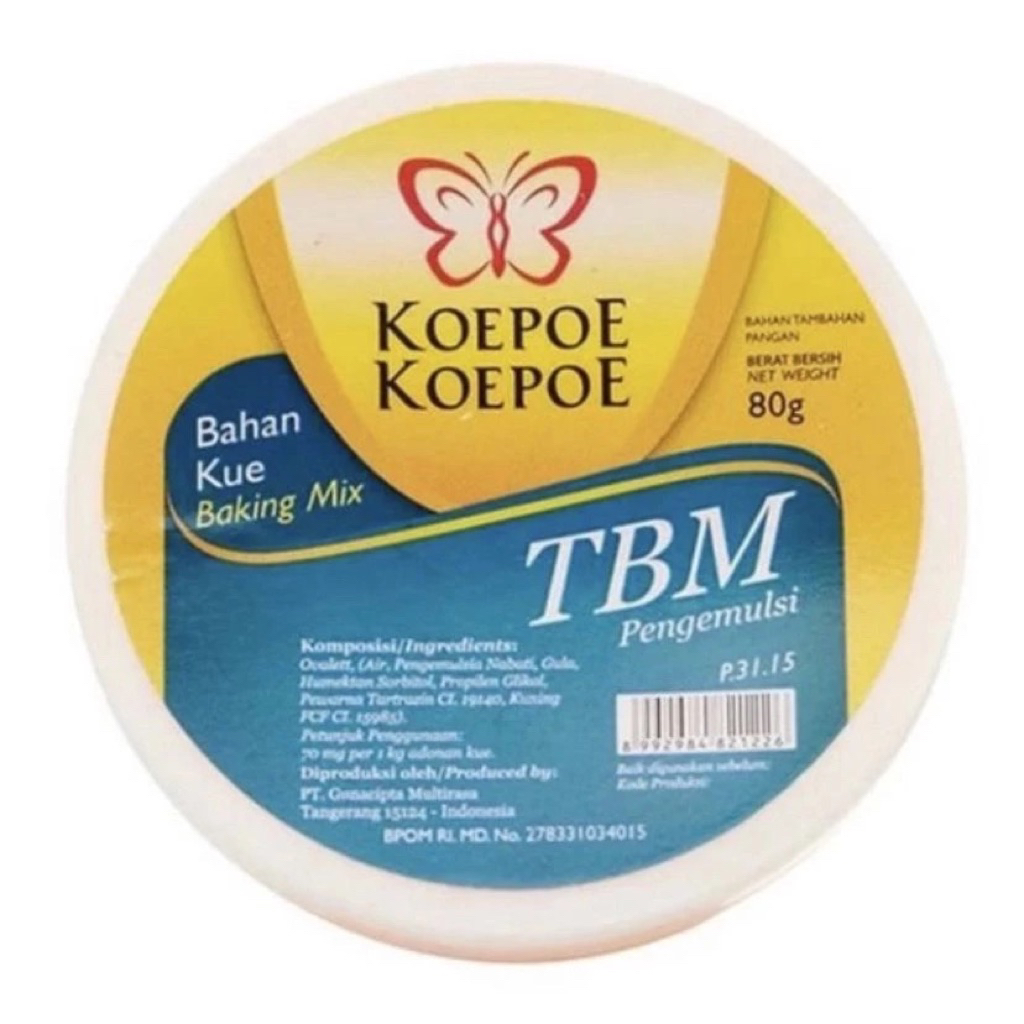 TBM KOEPOE-KOEPOE PENGEMULSI KOEPOE TBM 80gr