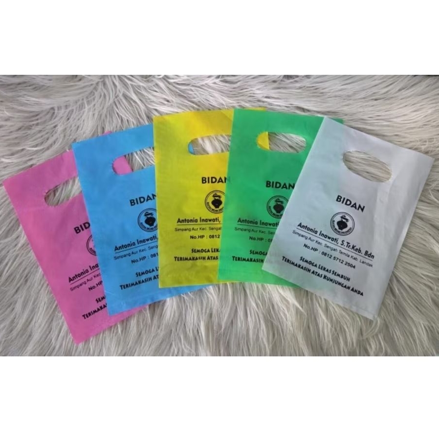 Plastik Obat Custom/Plastik Sablon/Plastik Packing/Plastik Olshop/Plastik Apotek