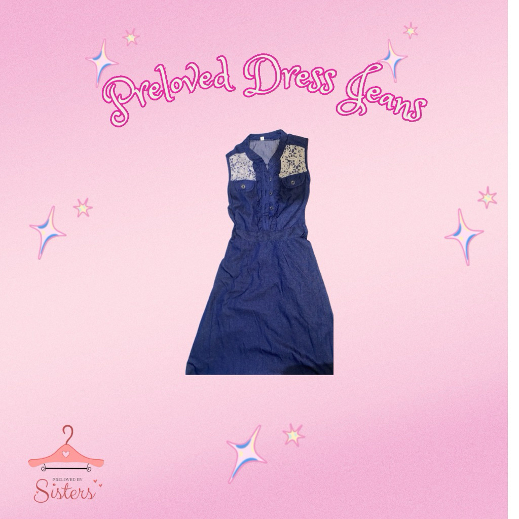 Preloved Dress Jeans