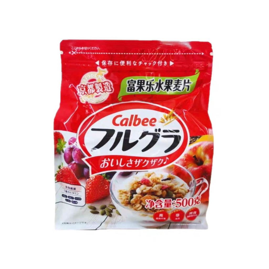 

Calbee Granola Fruit Cereal 500gr - Made in Japan