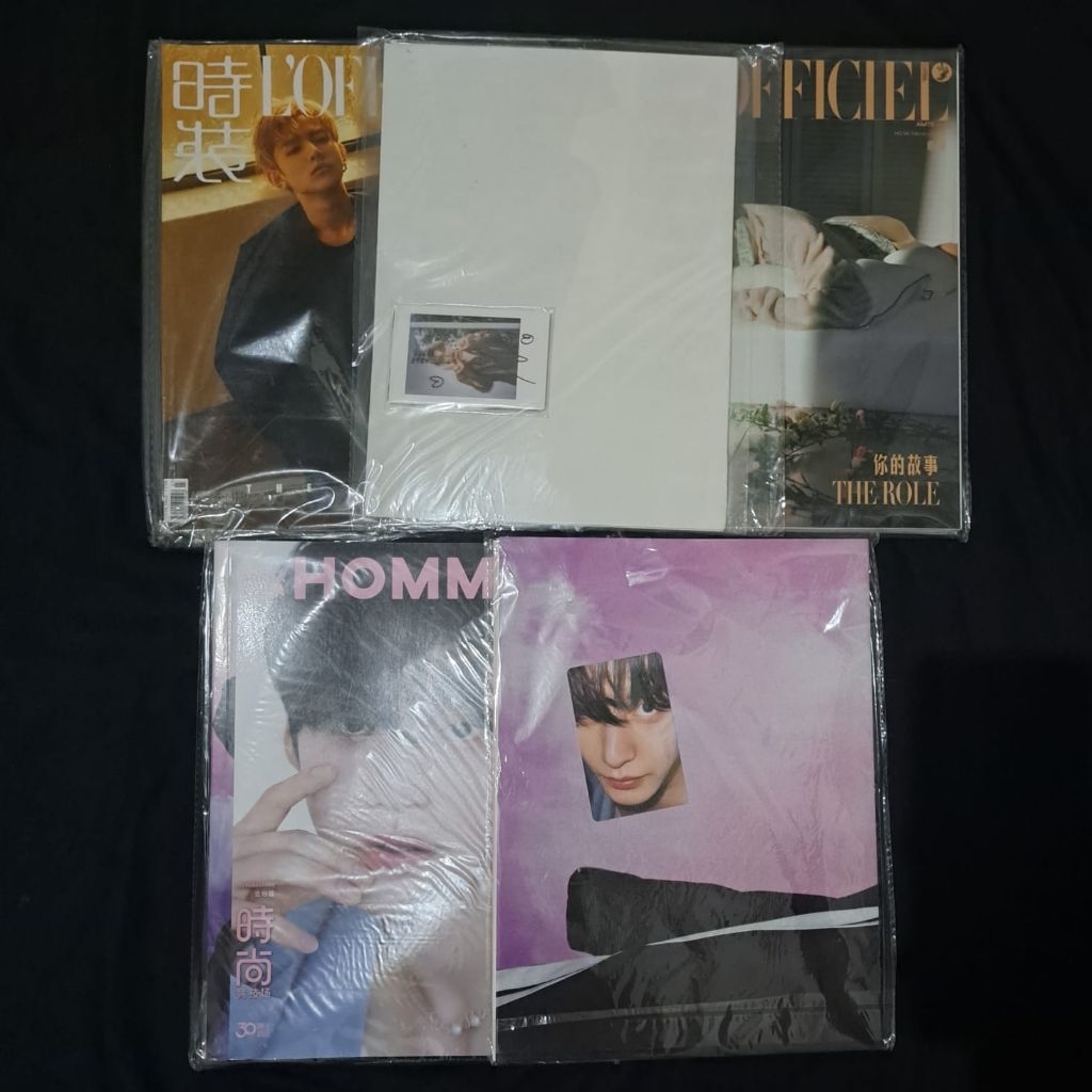 [READY STOCK] ZEROBASEONE MAGAZINE COVER JIWOONG ZHANG HAO ARENA HOMME L'OFFICIEL ZB1 MAGZ MAJALAH P