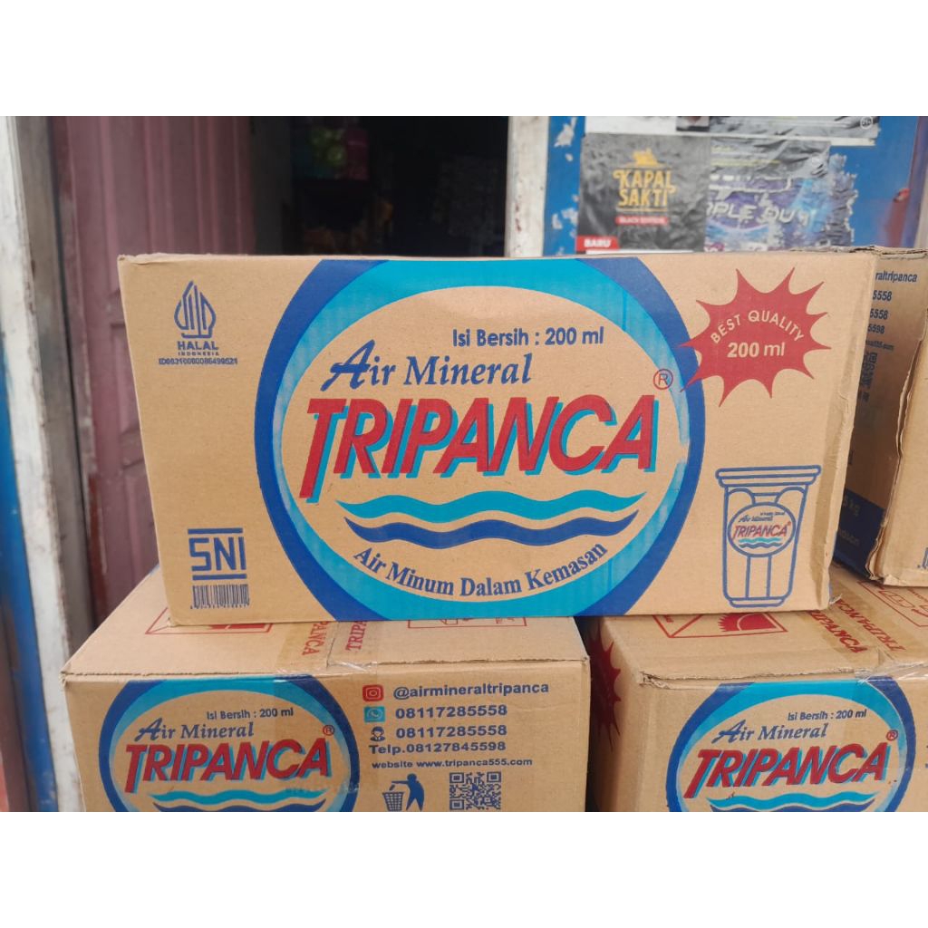 

Air mineral Tripanca 48 x 200 ml