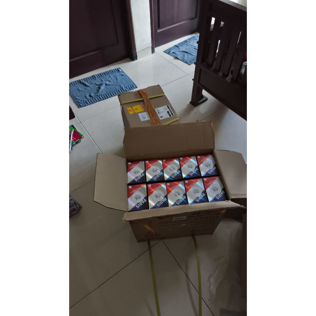 BOLA PINGPONG DOUBLE FISH PARIS OLIMPIADE