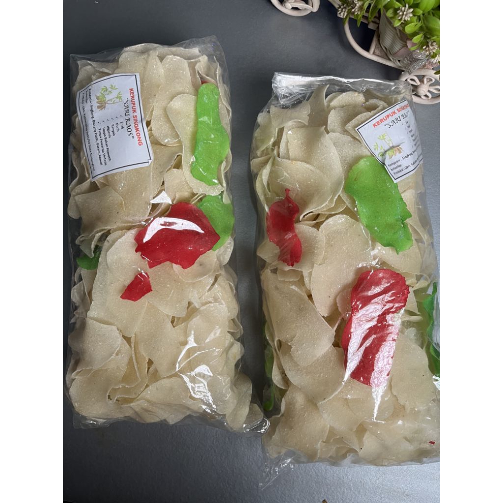 

kerupuk singkong gople mentah 1kg