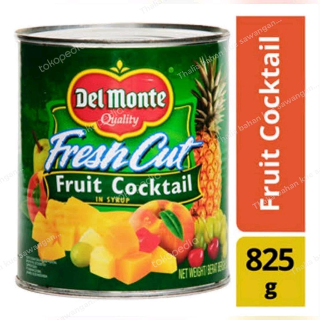 

DELMONTE FRUIT COCTAIL 825GR BUAH KALENG ISI CAMPURAN LENGKAP